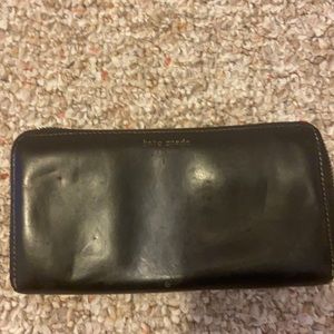 Let spade full zipper wallet